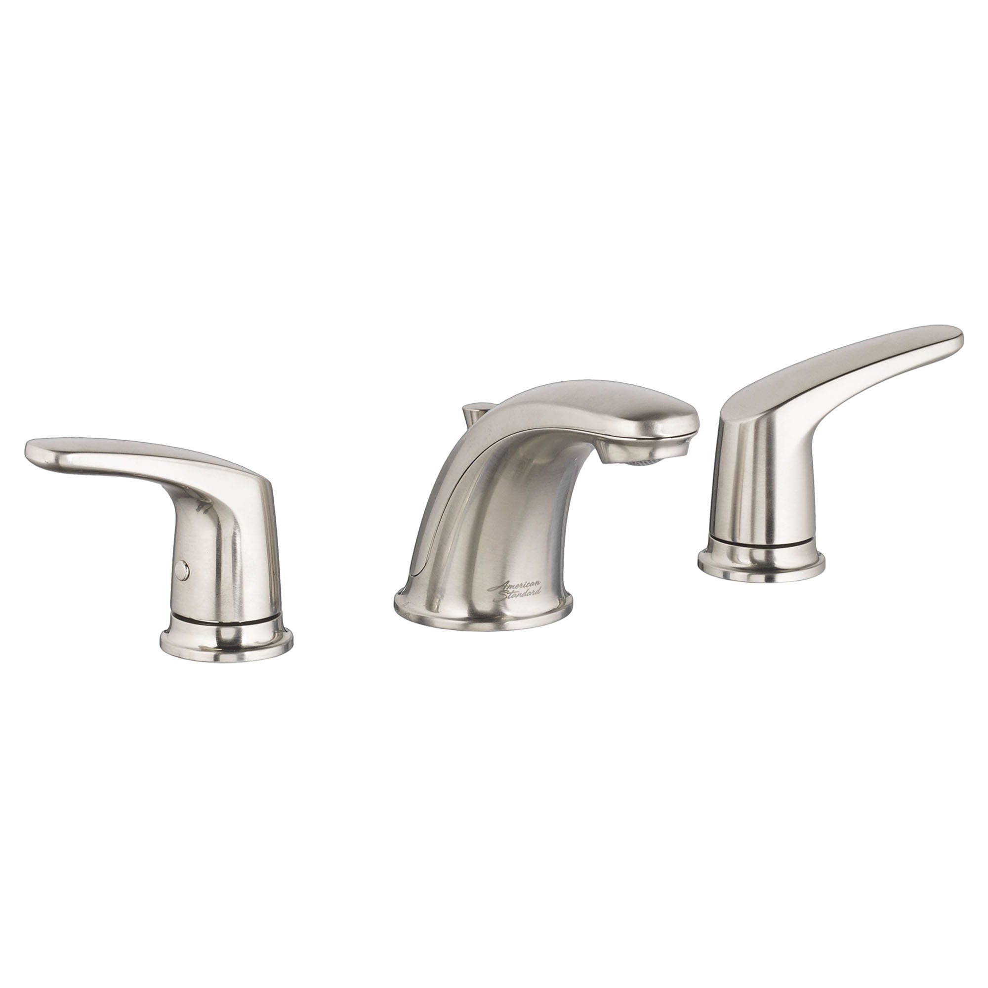 Colony PRO 8 Inch Widespread 2 Handle Bathroom Faucet 12 gpm 45 L min With Lever Handles   BRUSHED NICKEL